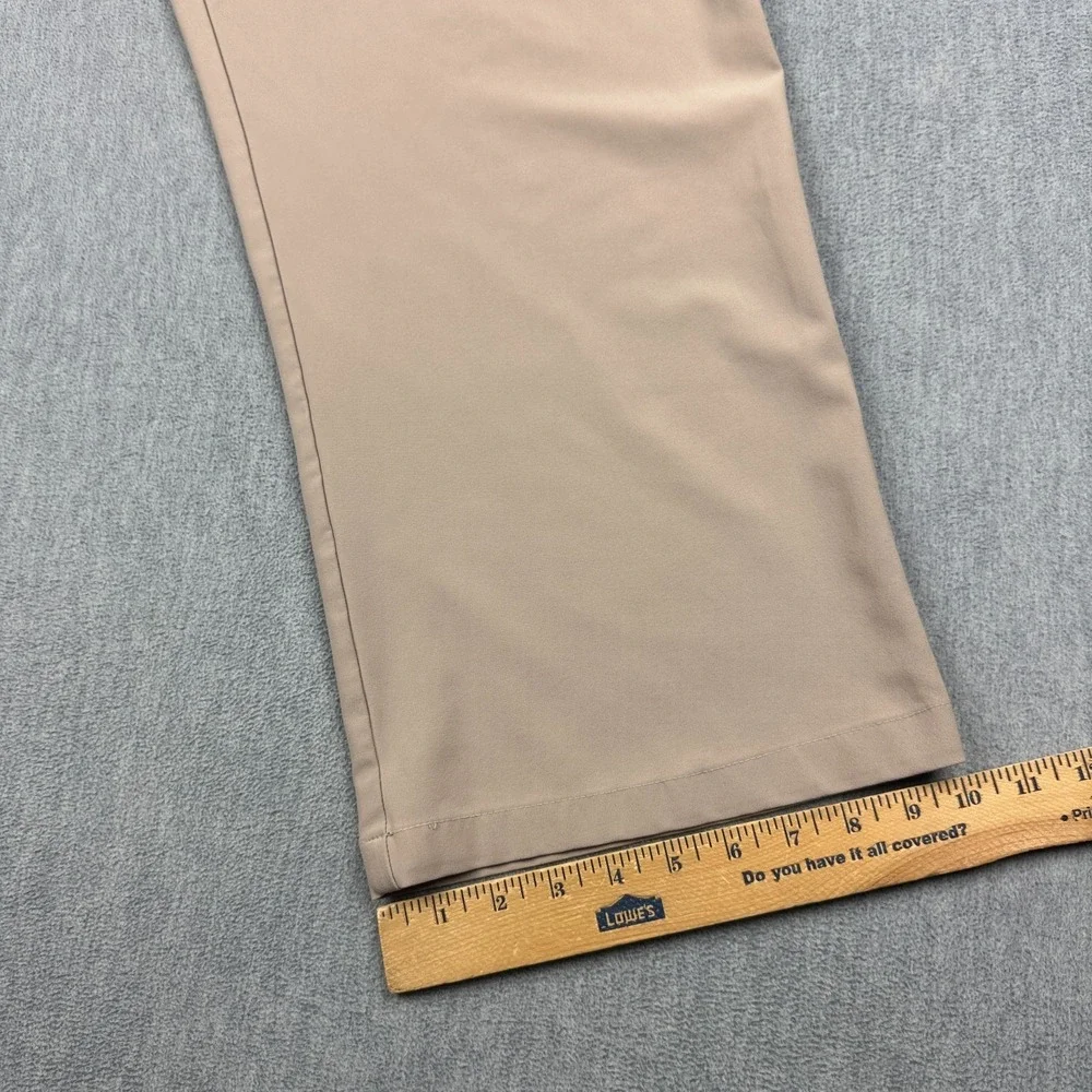 Nike Pants Mens 38 Brown Khaki Chino‎ Coach Training Performance Lightweight